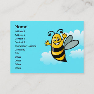 Tarjeta De Visita Happy Bee