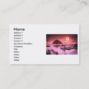 Tarjeta De Visita Harbour Hues Business Card