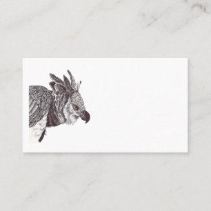TARJETA DE VISITA HARPY EAGLE