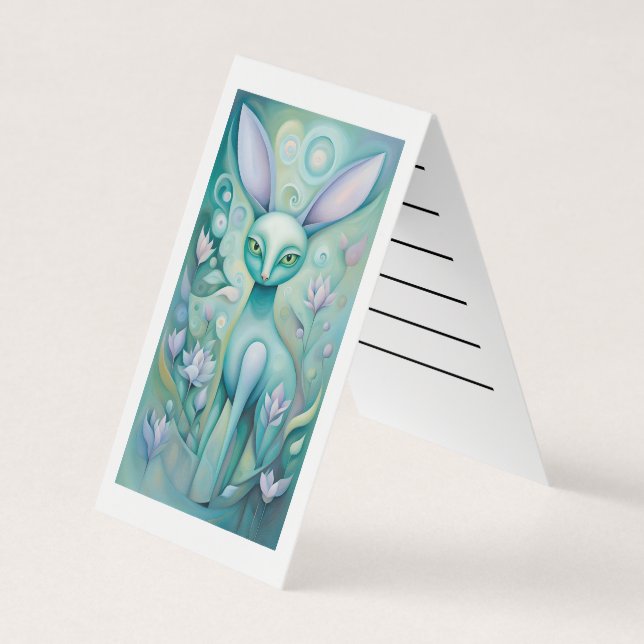 Tarjeta De Visita Hasenrehkatze - Tiere zum liebhaben (Anverso)