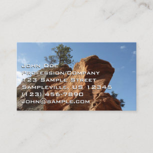 Tarjeta De Visita Hasta Angels Landing en Zion National Park