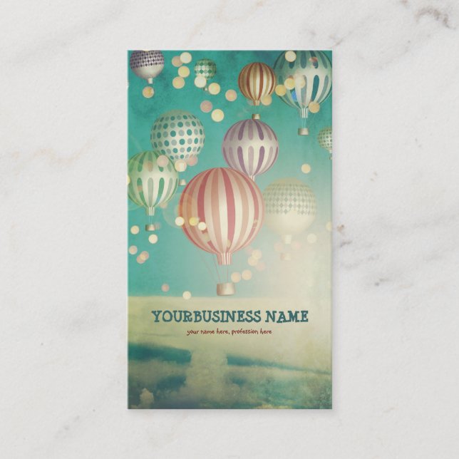 Tarjeta De Visita Hay magia en el aire (Anverso)