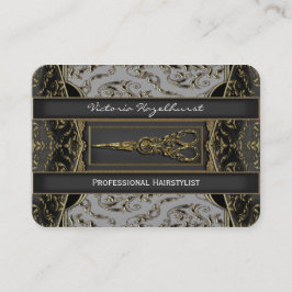 Tarjeta De Visita Hazlehurst escarpado Antiqued Scissors al