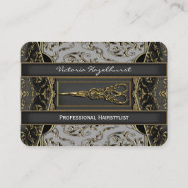 Tarjeta De Visita Hazlehurst escarpado Antiqued Scissors al