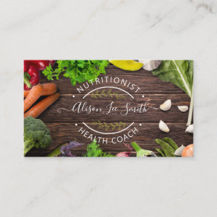 Tarjeta De Visita Health Coach Nutritionist