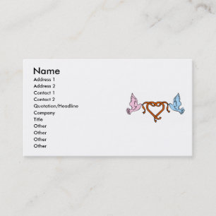 Tarjeta de visita Heart
