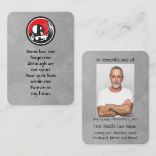 Tarjeta De Visita Hechizo conmemorativo Keepsake Welder Welder