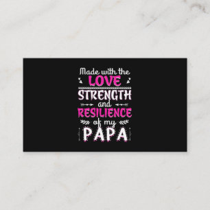 Tarjeta De Visita Hecho Con Amor Fortalece La Resiliencia De Diverti