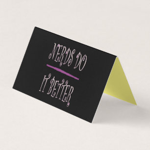 Tarjeta De Visita Hecho para todos esos Nervios que pueden hacerlo m