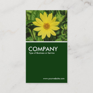Tarjeta De Visita Helianthus - Verde oscuro