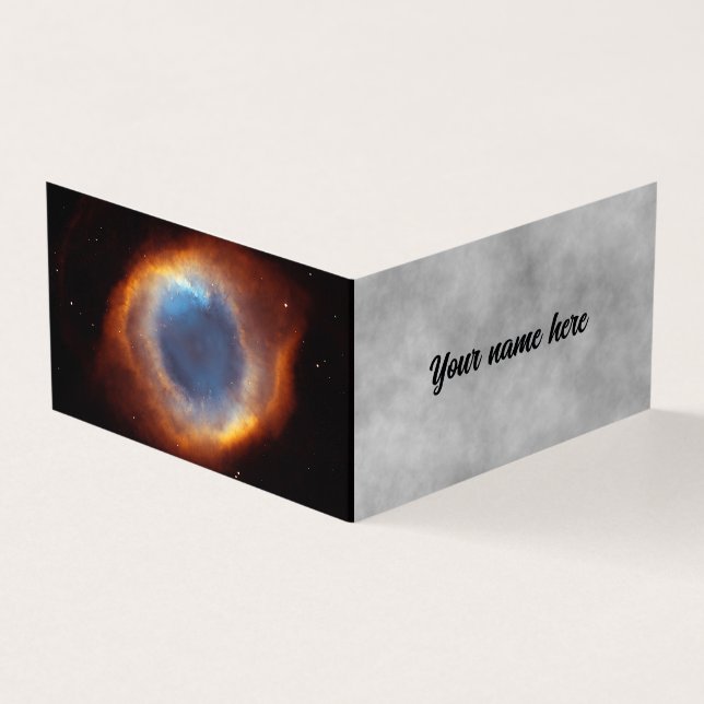 Tarjeta De Visita Helix Universo - Ojo De Dios 1 (Exterior)