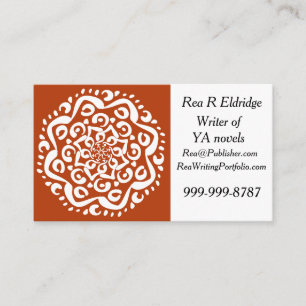 Tarjeta De Visita Henna Mandala