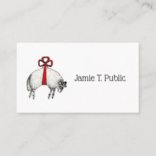 Tarjeta De Visita Heraldic Bang Fleece Ram Sheep Escudo Emblem