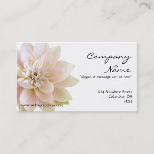 Tarjeta de visita hermosa de la flor de Lotus