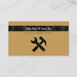 Tarjeta de visita hermosa del icono de las