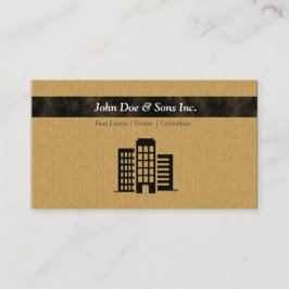 Tarjeta de visita hermosa del icono del agente