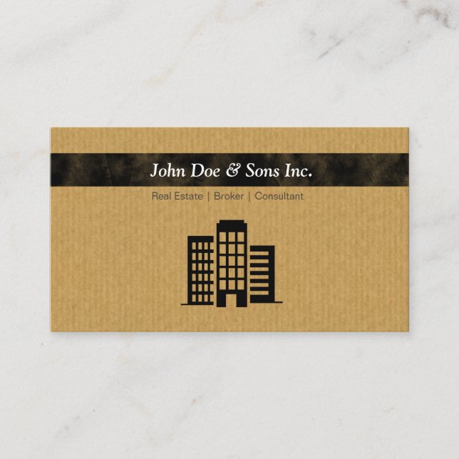 Tarjeta de visita hermosa del icono del agente (Anverso)