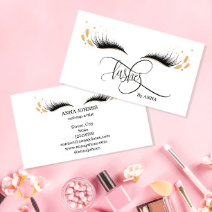 Tarjeta De Visita Hermosa pluma de larga extensión de ceniza