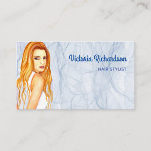 Tarjeta De Visita Hermoso artista de maquillaje