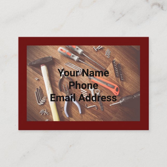 Tarjeta De Visita Herramientas