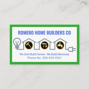 Tarjeta De Visita Herramientas creativas de fontanería para electric