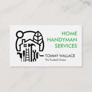 Tarjeta De Visita Herramientas Creativas de Reparación del Hogar Pai