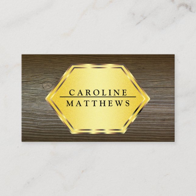 Tarjeta De Visita Herramientas de carpintero de Professional Builder (Anverso)