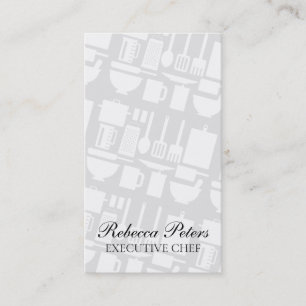 Tarjeta De Visita Herramientas de cocina
