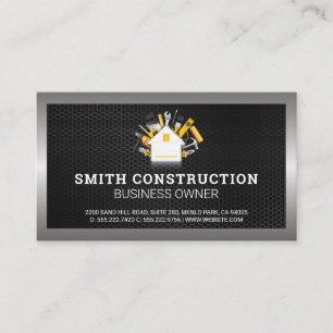 Tarjeta De Visita Herramientas de construcción   Bienes inmuebles   