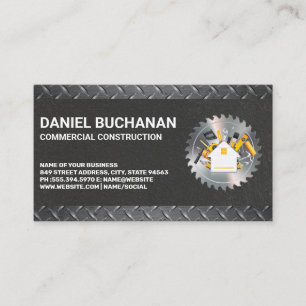 Tarjeta De Visita Herramientas de construcción   Saw Circular   Acer
