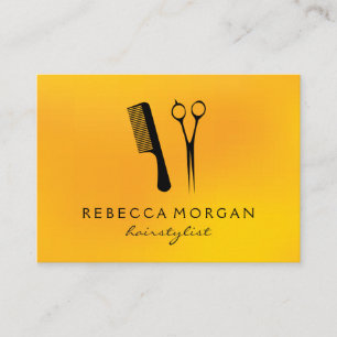Tarjeta De Visita Herramientas de Hairstylista