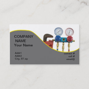 Tarjeta De Visita Herramientas de la HVAC