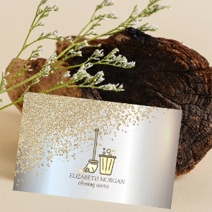 Tarjeta De Visita Herramientas de limpieza para diamantes con estilo