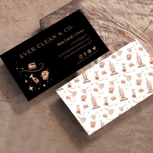 Tarjeta De Visita Herramientas de limpieza profesional