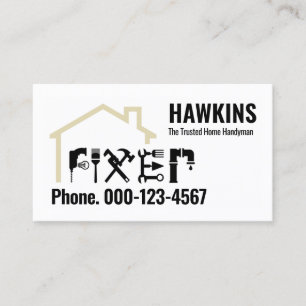 Tarjeta De Visita Herramientas de reparaciones de manitas reparador