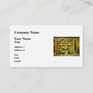 Tarjeta De Visita Herramientas para trabajar la madera