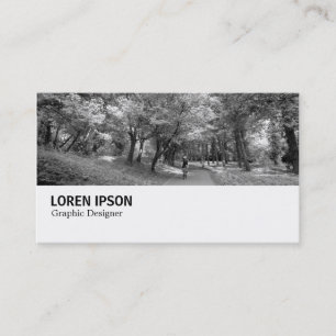 Tarjeta De Visita Hi-Phi - 0195 - Cycle Way B&W