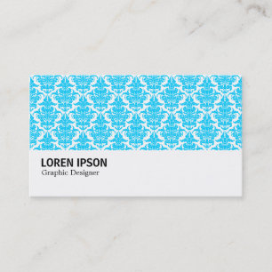 Tarjeta De Visita Hi-Phi - 0226 Sky Blue Damask