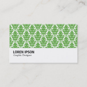 Tarjeta De Visita Hi-Phi - 0231 Aguacate Green Damask
