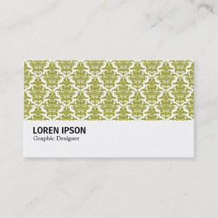 Tarjeta De Visita Hi-Phi - 0237 Olive Damask