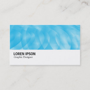 Tarjeta De Visita Hi-Phi - 0314 - Curvas azules