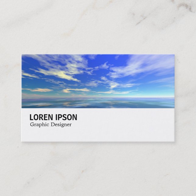 Tarjeta De Visita Hi-Phi - 033 - Sea and Sky (Anverso)