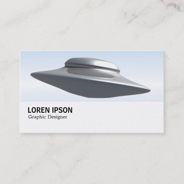 Tarjeta De Visita Hi-Phi - 072 - Flying Saucer (Anverso)