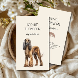 Tarjeta De Visita Hidresser de perro