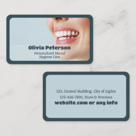 Tarjeta De Visita Higiénico dental Salud Oral