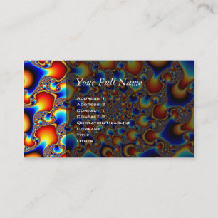 Tarjeta De Visita Hipn0sis - Arte fractal