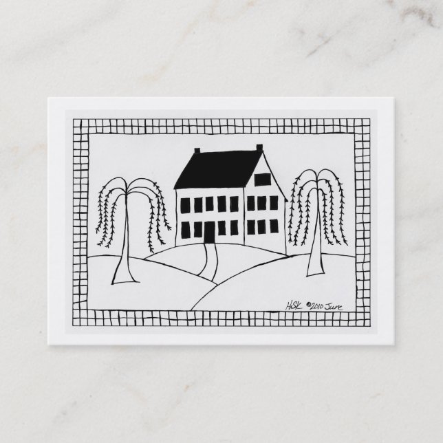 Tarjeta De Visita Hogar (Anverso)