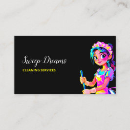 Tarjeta De Visita Hogar empleada doméstica QR