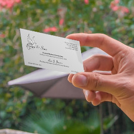 Tarjeta De Visita Hogar funerario y crematorio