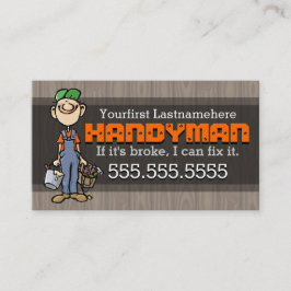 Tarjeta De Visita Hogar Repair.Handyman.Remodeling.Carpenter.Painter